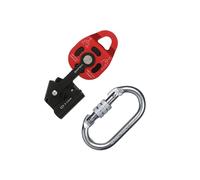 Guangcailun Polea de Cuerda de elevación Resistencia, 25 kN Resistencia, fácil Escalar, Compatible con Cuerdas 8-12 mm, polea elevadora 8-12 mm, Escalada en Roca, Aparejo árboles,