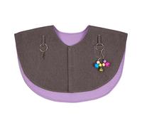 Guangcailun Protector de Hombros antiarañazos para Loros. Entrenamiento para Todos los Aficionados a Las Aves. Protector de Hombros para Loros. Tela antiarañazos, Violeta, 57 x 37 cm