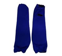 Guangcailun Protectores de Empeine Gruesos para espinilleras, Cobertura para Hombres y Mujeres Adultos Durante Entrenamientos, combates y Sparring, Protectores de pies y espinilleras, Azul, S