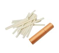 Guangcailun Rotulador de tela de tiza para costura práctico, duradero y que desaparece, solución de tiza de sastre para confección, rotulador de tela de sastre, Negro, 20 piezas de recambio