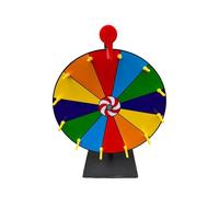 Guangcailun Ruleta de sobremesa duradera y de fácil manejo para espectáculos de carnaval para adultos, ideal para divertirse más. La Rueda de la Fortuna es una ruleta de sobremesa