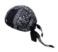 Guangcailun Sombreros pirata para ciclismo y deportes al aire libre, cómodos, duraderos, de algodón, para hombre, transpirables, de secado rápido, con calavera, ligeros, tipo, Sombrero pirata, METRO