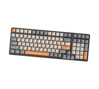 Guangcailun Teclado mecánico Ruso con 98 Teclas Que Garantiza un Rendimiento fiable y un Aspecto Atractivo. Resistente al Desgaste y Duradero. Teclado mecánico Ruso para Juegos portátil.