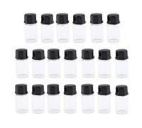 Guangcailun Viales estériles sellados ligeros portátiles Viales de vidrio transparente Botella vacía duradera Salón de belleza y clínica Vial polvo estéril sellado vacío