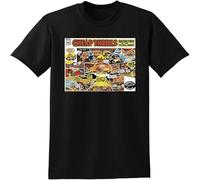 GUANJIE Big Brother and The Holding Company Men T Shirt Thrills Black XXL