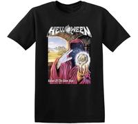 GUANJIE Helloween - Keeper of The Seven Keys Merch T-Shirt Black L