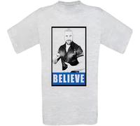 GUANJIE Joe Believe Hendry Wrestling T-Shirt Casual Graphic Tees Grey XXL