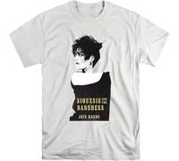 GUANJIE KEGO Siouxsie and The Banshees Join T-Shirt Hand T Shirt Men White M