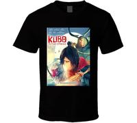 GUANJIE Kubo and The Two Strings Stop-Motion Animated Action Fantasy Film Movie Fan T Shirt Black L