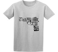 GUANJIE Man' T-Shirt Ezekiel 2517 Fit Casual Graphic Short Sleeve Tops Grey 3XL