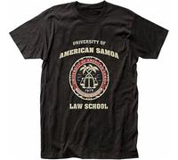 GUANJIE Men's Better Call Saul T-Shirt University of American Samoa Law School Black S