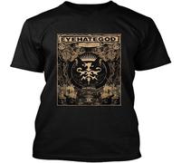 GUANJIE NWT 7769-Eyehategod T Shirt Fit Casual Graphic Short Sleeve Tops Black M
