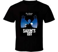 GUANJIE Salem' Lot Cool Vintage Men's Cotton T Shirt Black XXL