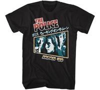 GUANJIE The Police - Japan 80 Short Sleeve Adult T-Shirt Black M