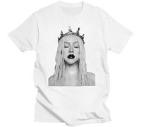 GUANJIE YumeeTshirt Mans Christina Aguilera f&uumlr Befreiung Wundersch&oumlne Tees Casual Kurzarm T Hemd Neuheit White 3XL