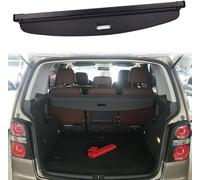 GuanLL Coche Maletero Cubierta De Carga RetráCtil para VW Touran 2006 2007 2008 2009 2010 2011 2012 2013 2014 2015 2016 Estantería Trasera retráctil Trasero Trunk Estante Almacenamiento