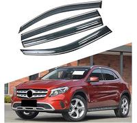 GuanLL Deflectores de Aire para Benz GLA X156 2013-2019 deflectores Viento Lluvia y Ventanas Laterales techos de Cortavientos Ventana Coche 4 Unidades