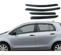 GuanLL Deflectores de Aire para Toyota Yaris Vitz Echo 1999 2000 2001 2002 2003 2004 2005 deflectores Viento Lluvia y Ventanas Laterales techos de Cortavientos Ventana Coche 4 Unidades