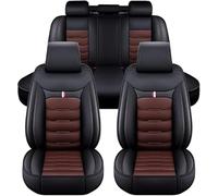 GuanLL Fundas de Asiento de Coche para BMW D10 (E39) Sedan/Touring 1999-2003 Protector de Asiento de Transpirable Cómodo Forro de Asientos Auto Cushion Protective Set