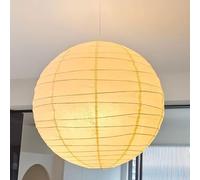 GUANSHAN Lámpara De Araña De Linterna De Papel Blanco Estilo Minimalista Lámpara De Araña De Papel Dormitorio, Lámpara De Araña De Decoración De Sala De Estar