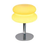 GUANSHAN Lámpara de mesa de cristal Vintage, luz de noche elegante, iluminación de mesita de noche de Color macarrón Retro, luz de mesa decorativa para sala de estar, dormitorio