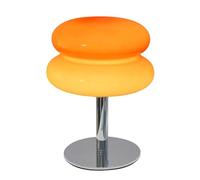GUANSHAN Lámpara de mesa de cristal Vintage, luz de noche elegante, iluminación de mesita de noche de Color macarrón Retro, luz de mesa decorativa para sala de estar, dormitorio