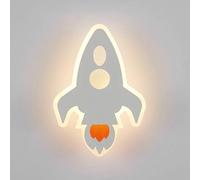 GUANSHAN Lámpara de pared LED con forma de nube blanca, luz nocturna de dibujos animados para habitación infantil, lámpara decorativa de fondo para dormitorio, sala de estar, escaleras, 3 luces.