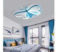 Lámpara de techo de mariposa LED 3D Lámpara de techo Lámpara de techo de dibujos animados lindo Lámpara de techo para habitación de niños para dormitorio, habitación de niños o niñas, 3 luces