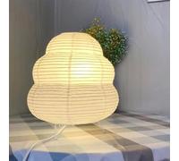 GUANSHAN Linterna De Papel Lámpara De Mesa Decorativa Iluminación Japonesa Plegable Origami Luz Nocturna Lámpara De Noche Luz De Ambiente Para Dormitorio, Sala De Estar
