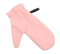 Guante Aplicador de Autobronceador Rosa, y Reutilizable | Pu y Fibra, Ajuste Cómodo Ergonómico, para Uso Diario y Spa en Casa, Compatible Self Tan y Aceites