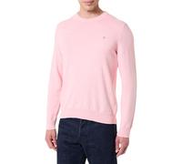 Guante Classic Cotton C-Neck Pull-Over, California Pink Melange, XL Hombre