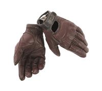 Guante Dainese Black Jack Marrón Oscuro Braun Tamaño: L Vintage Cuero