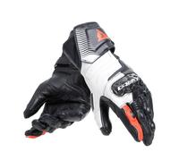 Guante Dainese Carbon 4 Largo Para Mujer (Negro/Blanco/Rojo) Talla: S