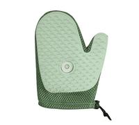 Guante de aseo para mascotas con sistema de pulverización 3 en 1, herramienta de limpieza para gatos y perros, ajuste transpirable ajustable, color verde