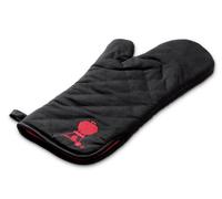 GUANTE NEGRO CON IMPRESIO'N ROJA PARA LA BARBACOA 6472