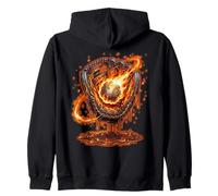 Guante de béisbol Drip Boys Meteor Lava Derretir Deportes Goteo Sudadera con Capucha