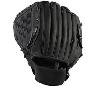 Guante de Béisbol Guante de béisbol Softbol Mano Derecha for Adultos Guante Tren Deporte al Aire Libre(Black 10.5 Inch)