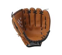 Guante de béisbol Guantes de béisbol y softbol, manopla más Gruesa Defensa Poder for Jugadores Campo lanzadores Adultos jóvenes, Mano Completa(Brown,12 5inch)