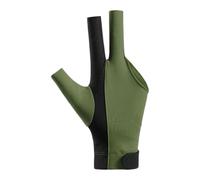 Guante de billar - Guantes de 3 dedos simples, antideslizantes y transpirables | Guante de billar Guante para taco de billar elástico de secado rápido Accesorios de billar para mano derecha e
