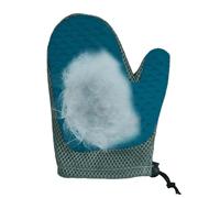 Guante de depilación de mascotas, guantes de masaje para mascotas, herramienta de masaje reutilizable, suministros de limpieza de perros para interiores y exteriores, muebles de coche