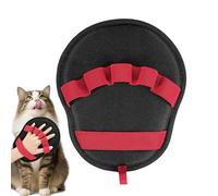 Guante de depilación de mascotas | Limpiador de 5 dedos, guante de depilación de doble cara para perros y gatos, para sofás, alfombras, camas, muebles, asientos de coche, champús, baños, reutilizables