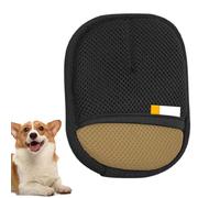 Guante de depilación para mascotas - Cepillo eléctrico estático de malla 40 g | Cepillos bidireccionales, limpiador de pelusa reutilizable, estropajo portátil, mantiene los muebles durante el día a