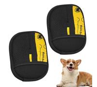 Guante de depilación para mascotas, doble cara, guante de silicona reutilizable eficiente, herramienta versátil, limpiador de masaje suave, solución de limpieza de pelusa para ropa, sofá y muebles