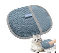 Guante de depilación para perros y gatos - Guante de depilación suave, cepillo de aseo lavable | Removedor de vello manual para muebles, tapicería, asientos de coche y ropa | eficaz herramienta de