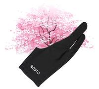 Guante de dibujo, cubierta de dibujo de tamaño libre de dos dedos, cubierta de dibujo para tablet Ast para mano derecha e izquierda, compatible con tabletas de dibujo gráficas ///Wacom