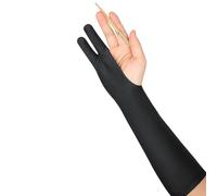 Guante de dibujo - Manopla de pintura de nailon y spandex de 16,7 pulgadas | de para tableta extendida | Palm Rejection Smudge Guard para dibujar manos y pintura de escritura de codo de