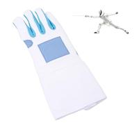 Guante de esgrima, 1 unidad profesional Guante de entrenamiento de esgrima antideslizante de tejido de punto para sable florete y espada guante deesgrima lavable para la práctica diaria de combate