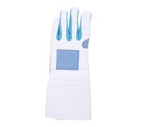 Guante de esgrima para la mano izquierda, guante de sable antideslizante para entrenamiento, práctica y combates, guante de esgrima acolchado, resistente a la abrasión y con agarre (Rango de ajuste