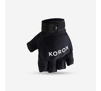 Guante de Hockey Hierba Kipsta FH100 Mano Izquierda negro XS