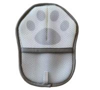 Guante de limpieza para el cabello de mascotas - removedor electrostático para el conejito del perro del gato, la ropa de la alfombra de muebles Mitt de depilación, guante reutilizable manual para